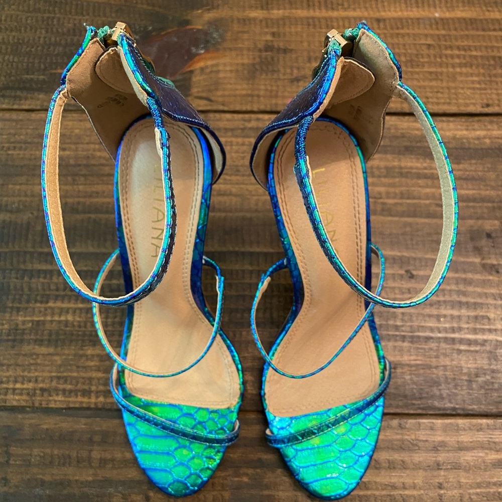 Liliana Mermaid heels- worn once!